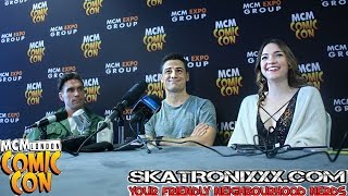 Enver Gjokaj, Michael Rowe & Violett Beane