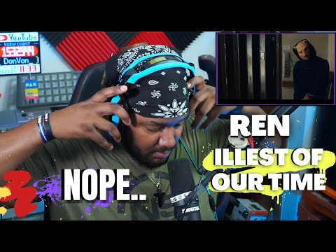 THIS BETTER NOT SCARE ME | REN - Illest Of Our Time (First Time Reacting To Ren)