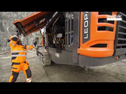 New Leopard™ DI650i – Serviceability Taken to the Next Level | Sandvik Mining and Rock Technology