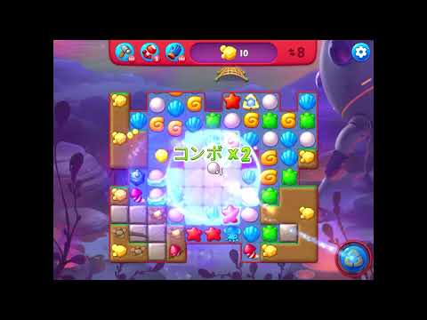 Fishdom Hard level 3355 no boosters フィッシュダム [Friend's]