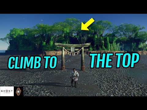 How to CLIMB Nakajima Shrine | Ghost of Tsushima Iki Island DLC