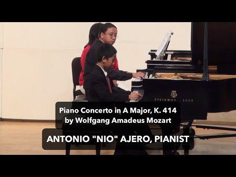 Mozart Piano Concerto in A Major, K. 414 (Full)