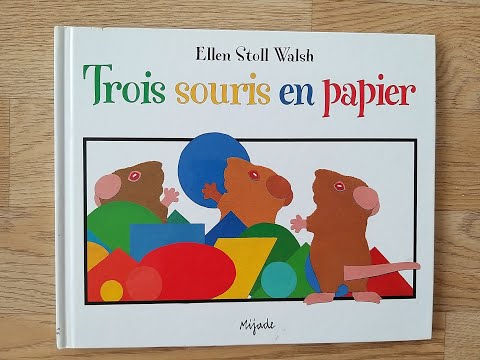 Trois souris en papier d'Ellen Stoll Walsh