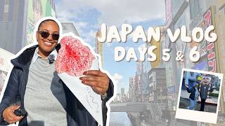 Exploring Osaka & Tokyo: JAPAN VLOG 🇯🇵 | Universal Studios Japan, Dotonbori, Ginza