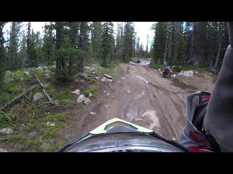 2021 Montana Alpha Route - Tyson gets wet!