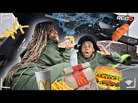 RATCHET DANCING IN THE DRIVE THRU 😱 * HILARIOUS*