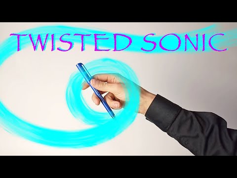 Twisted sonic. Basic penspinning trick for beginners. Learn How to Spin A Pen - In Only 1 Minutes