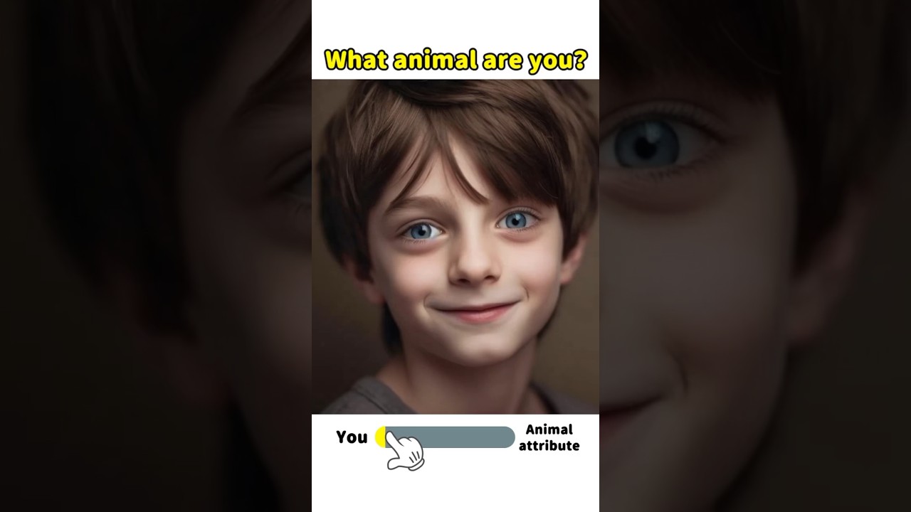 What animal are you? #animalface #personality