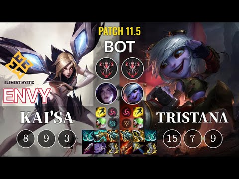 EM Envy Kai'Sa vs Tristana Bot - KR Patch 11.5