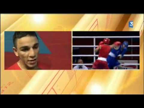 JO 2012: Réaction de Nordine Oubaali après sa défaite injuste face à l'irlandais Michael Colan.