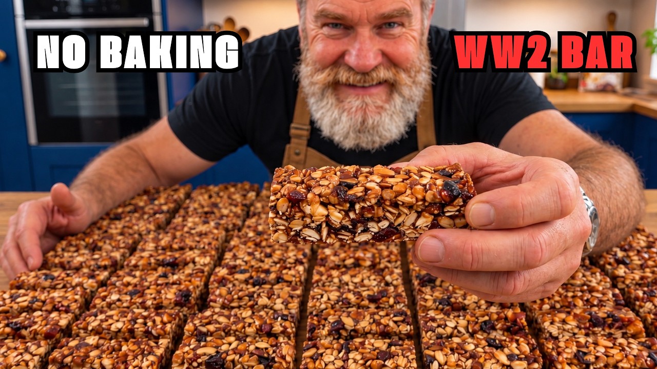WW2 Soviet Army Survival Bar — No Baking, 500+ Calories