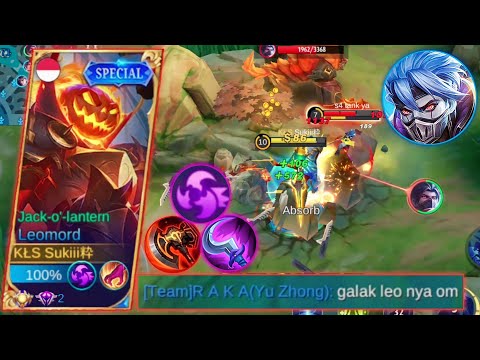 HOW TO EASILY COUNTER HAYABUSA USING LEOMORD IN JUNGLE LANE? | BEST INSANE BUILD! - MLBB