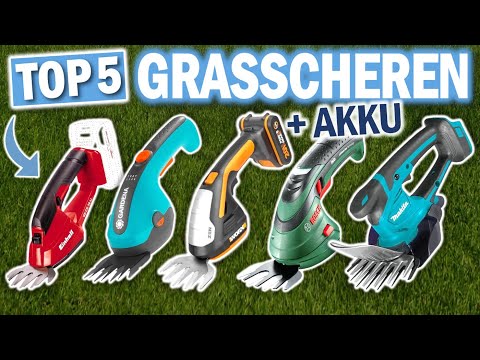 AKKU GRASSCHEREN 2026: Diese 5 Modelle sind die Besten!