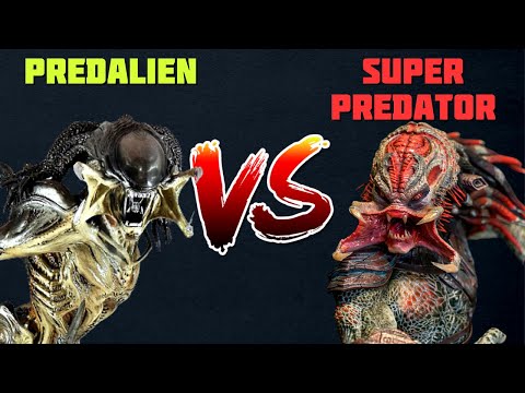 PredAlien VS Super Predator FIGHT! - WHO WINS?