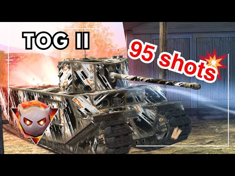 [Big Boss] TOG II 95 Shots in 1 game • 14,000 Dmg 7 Kills • WOT Blitz •