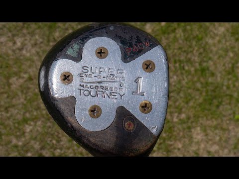 1957 MacGregor P40 Persimmon Driver - The Vintage Golfer