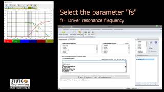 Lautsprechertreibersuche über T-S-Parameter  / Loudspeaker driver sear