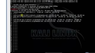 Download the video "Enumeration phase lesson 1 - Using traceroute to map a network"