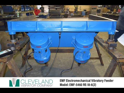 Electromechanical Vibratory Feeder for Shredded Recycling - Cleveland Vibrator Co.
