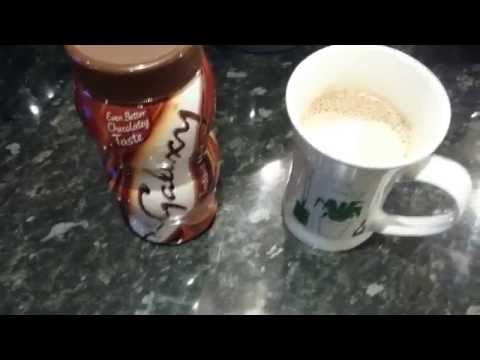 Galaxy instant hot chocolate drink Taste test