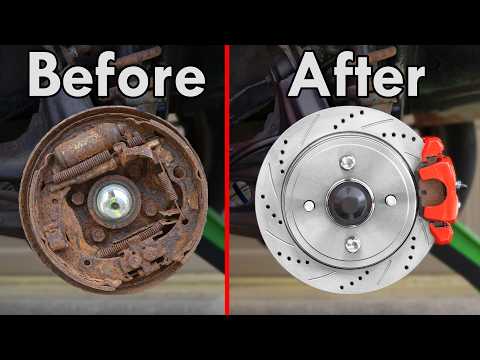 How to Convert Drum Brakes to Disc Brakes
