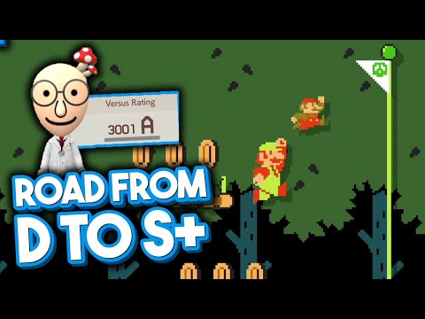 You Can Walk on LAVA in this Versus Level?! — Road to S+ #05 (Super Mario Maker 2 Multiplayer)