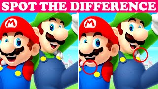 Spot The Difference: Super Mario