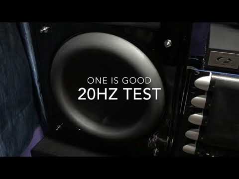 JL Audio Brand New F113v2 , 20Hz Test Tone Testing ! One is defective !