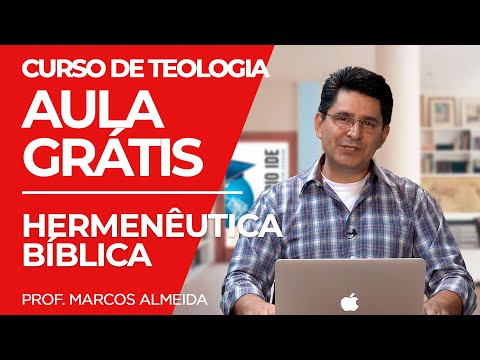 [AULA GRÁTIS] Hermenêutica Bíblica - Professor Marcos Almeida - Curso de Teologia Ministério IDE