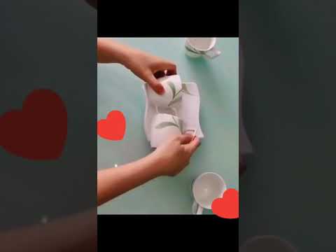 Como organizar xícaras e pires de chá/Dicas para chá/Dicas de cozinha/ASMR