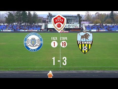 ⚽ REZUMAT LIGA 7777, FAZA 1 – ETAPA 19, CSF Bălți – Zimbru 1-3