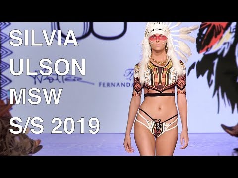 SILVIA ULSON | SWIMWEAR 2019 | MIAMI FASHION SHOW | EXCLUSIVE