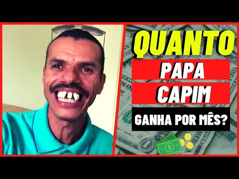 QUANTO PAPA CAPIM O DINHO KAPP GANHA POR MÊS?