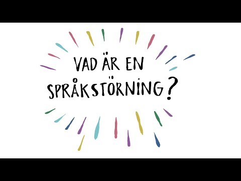 Vad är en språkstörning?