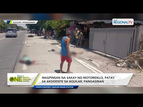One North Central Luzon: Magpinsan, patay sa aksidente sa Aguilar, Pangasinan