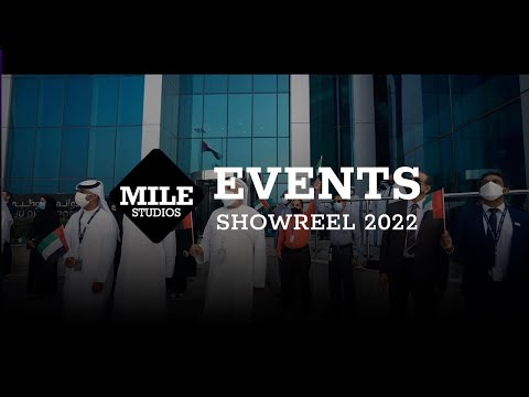 Mile Studios events showreel 2022.