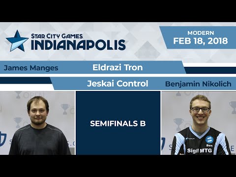 SCGINDY: Semifinals B - James Manges vs Benjamin Nikolich | Modern