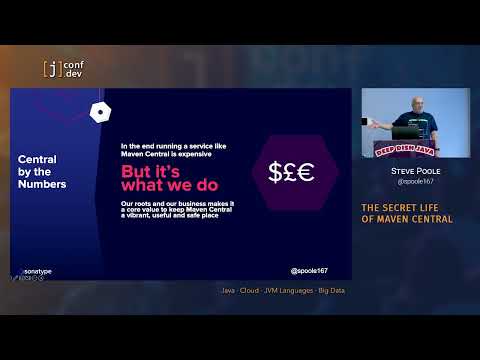 Jconf 2022 - Steve Poole - The Secret Life of Maven Central