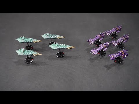 Horus Heresy Battle Fleet Gothic Battle Report - Emperor's Children vs Sons of Horus - Cruiser Clash
