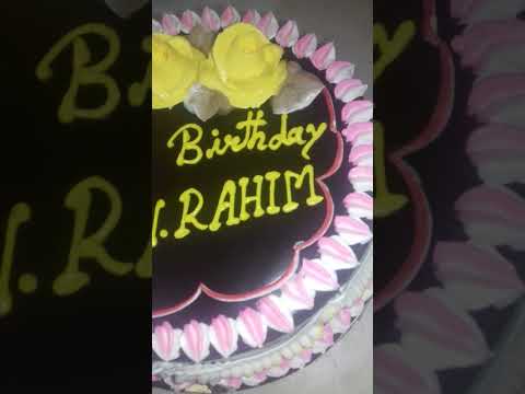 #birthday #cake #rahim 👇