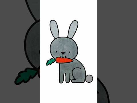 Printable Rabbit Coloring Pages