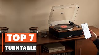 7 Best Turntable Reviews & Buying Guide 2025
