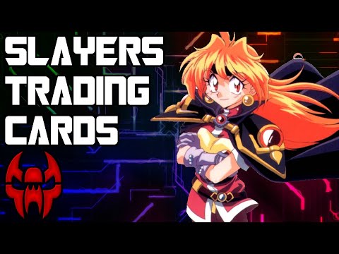 My Favorite Anime Has Trading Cards?! (Slayers Box Opening)