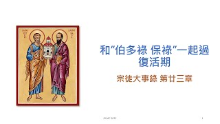 和伯多祿 保祿一起過復活期#23