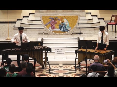 Blake Tyson: Vertical River; Vibraphone and Marimba Duo, Wah Yan College, Kowloon WYK 九龍華仁書院 OBMA