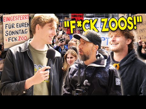 The BIGGEST ANTI-ZOO DEMO in the WORLD (escalates‼️)
