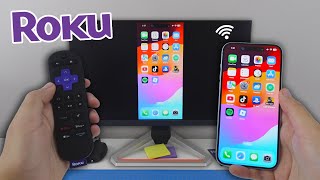 How to SCREEN MIRROR iPhone to Roku (EASY METHOD)