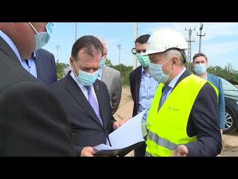 08/14/20: Participarea PM L Orban la inaugurarea tronsonului de conductă Craiova-Segarcea