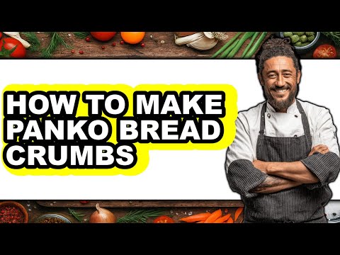 How to Make Panko Bread Crumbs (easy Method)