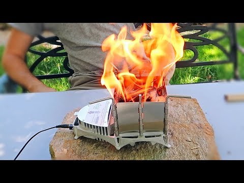Unique Wood Burning Camping Stove